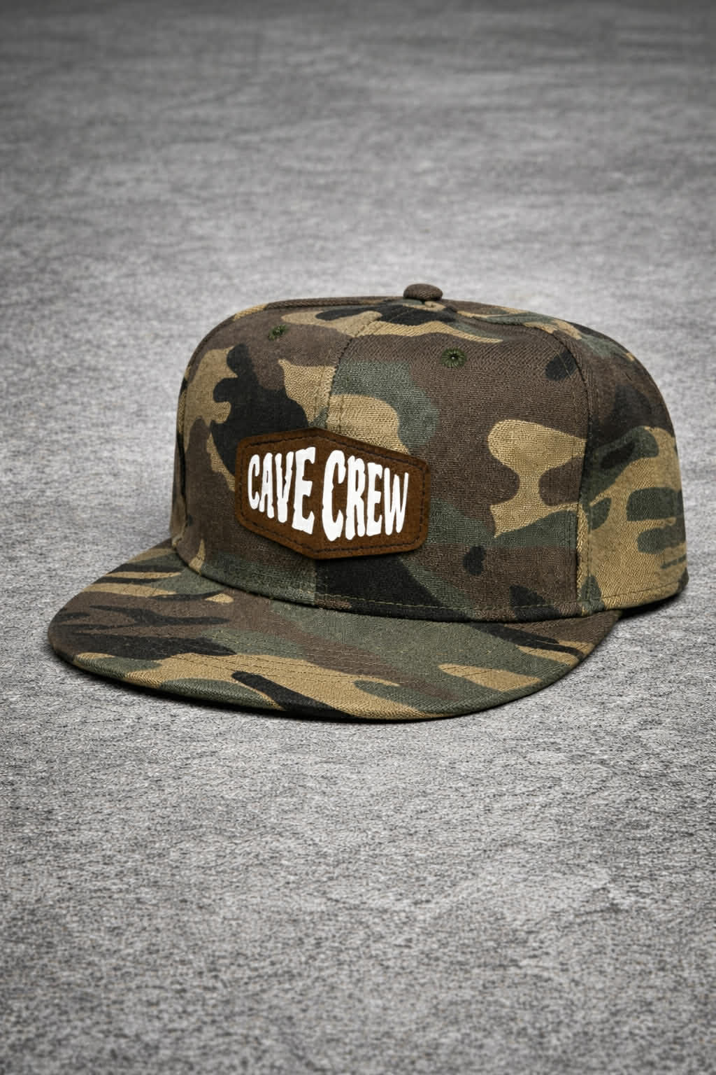 Cave Crew Camo SnapBack